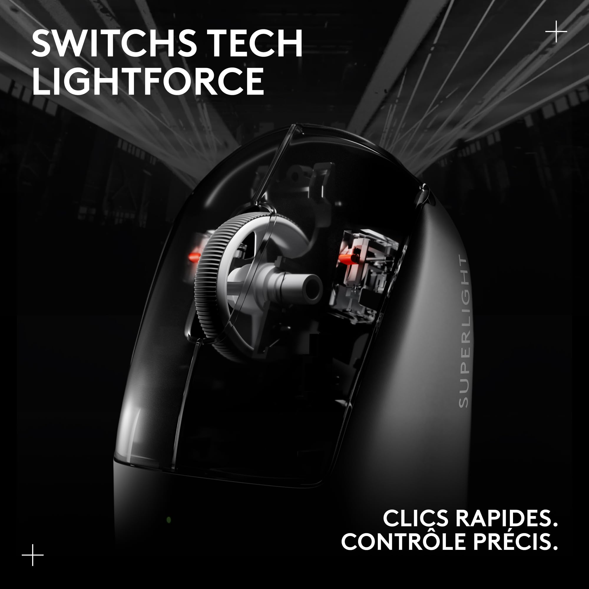 Logitech G PRO X SUPERLIGHT 2, souris gaming sans fil