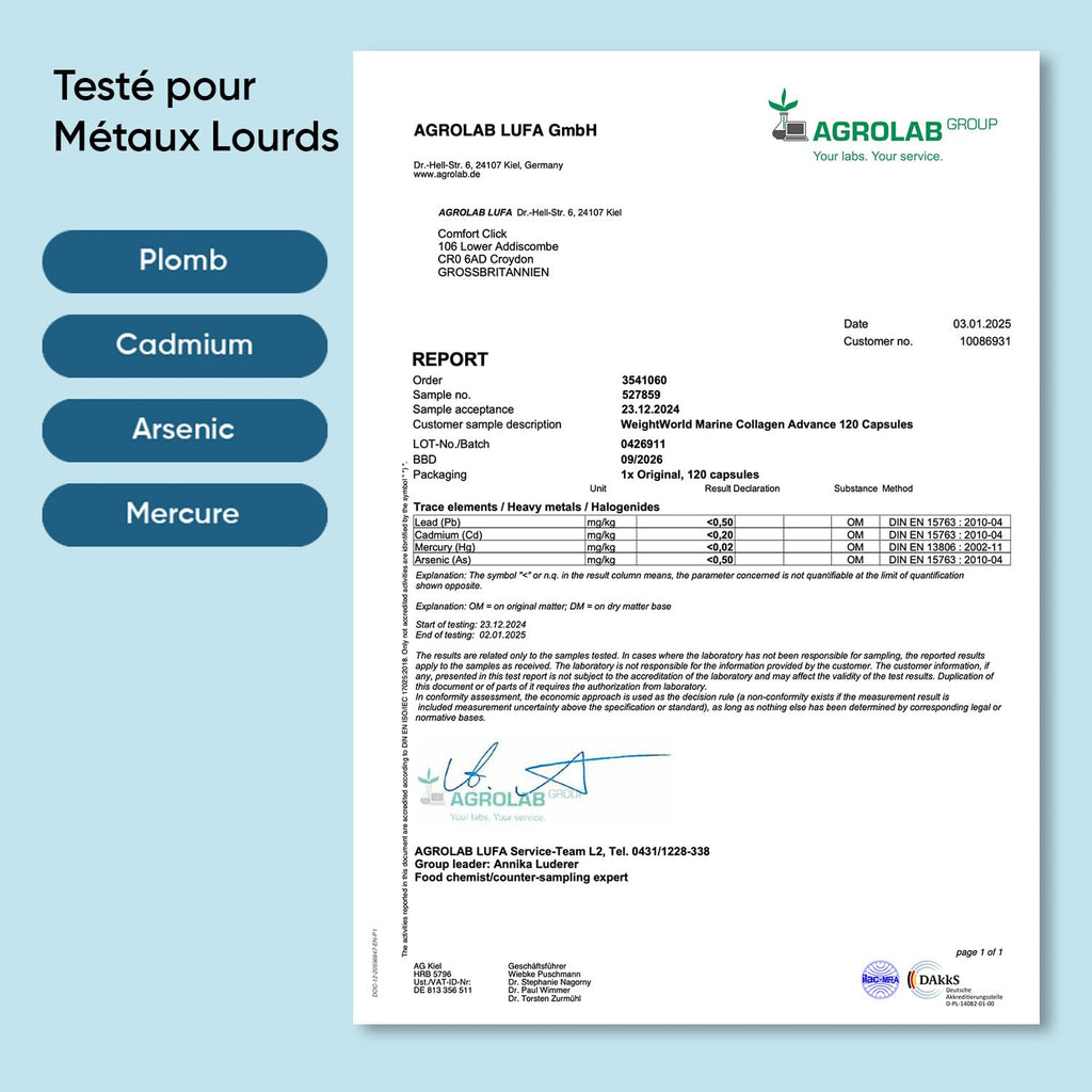 Collagene Marin Gelules Pur Type 1 & 3, 120 Gélules Multi-Usages, Peptide de Collagene Marin Hydrolysé, 1200mg sans Additifs ni OGM, sans Gluten ni Stéarate de Magnésium, 2 Mois d'Approvisionnement