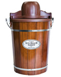 Nostalgia 6-Quart Wood Bucket Ice Cream Maker