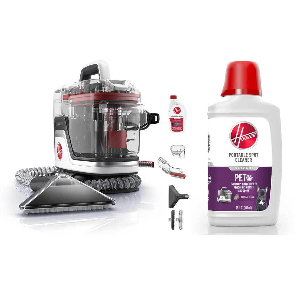 Hoover CleanSlate, Portable Spot Cleaner, for Carpet, Upholstery & Stairs, Pet Stain Removal, Lightweight, FH14010