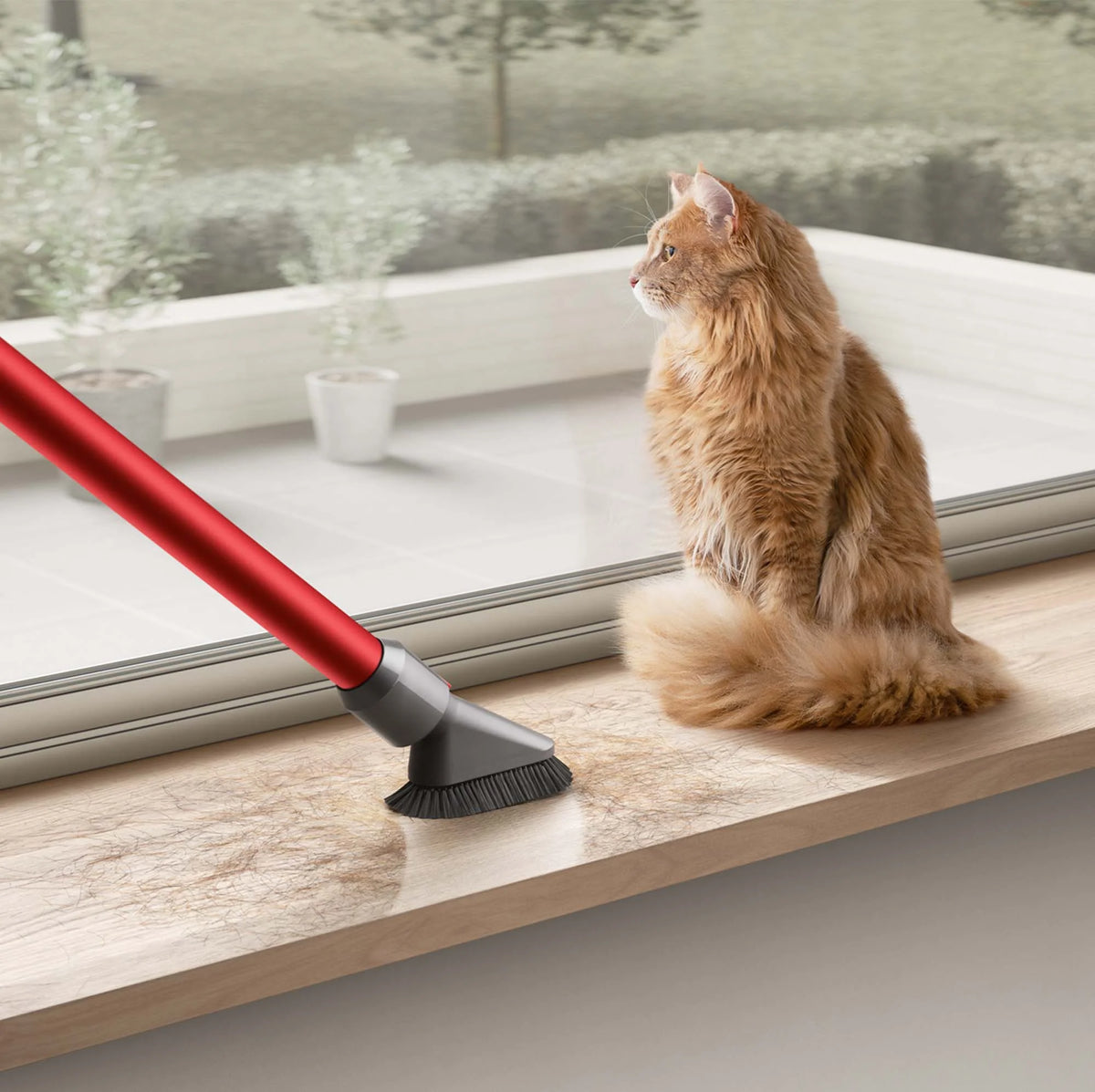 Restored Premium Dyson V11 Outsize+ Cordless Vacuum Cleaner | Red (Refurbished)