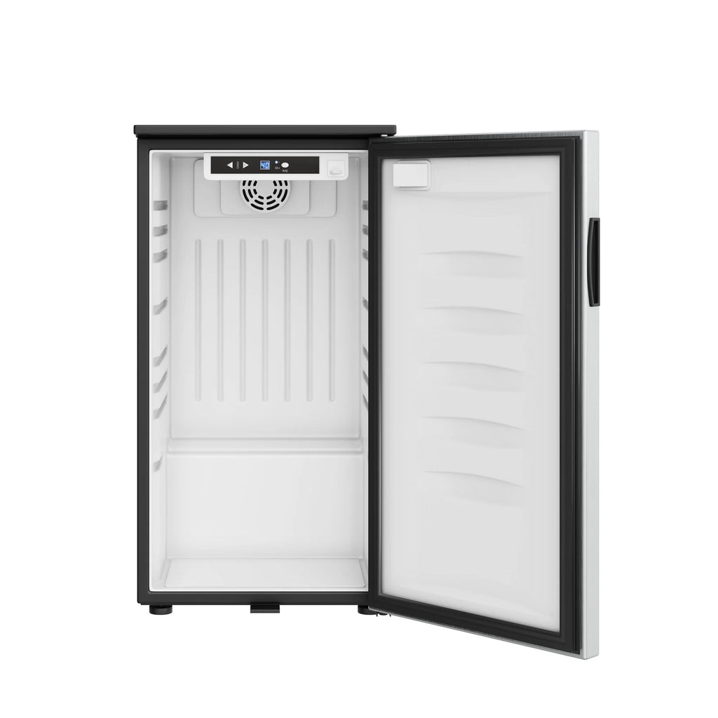 Edgestar Br1000 18" Wide Refrigerator For Kegerator Conversion - Stainless Steel