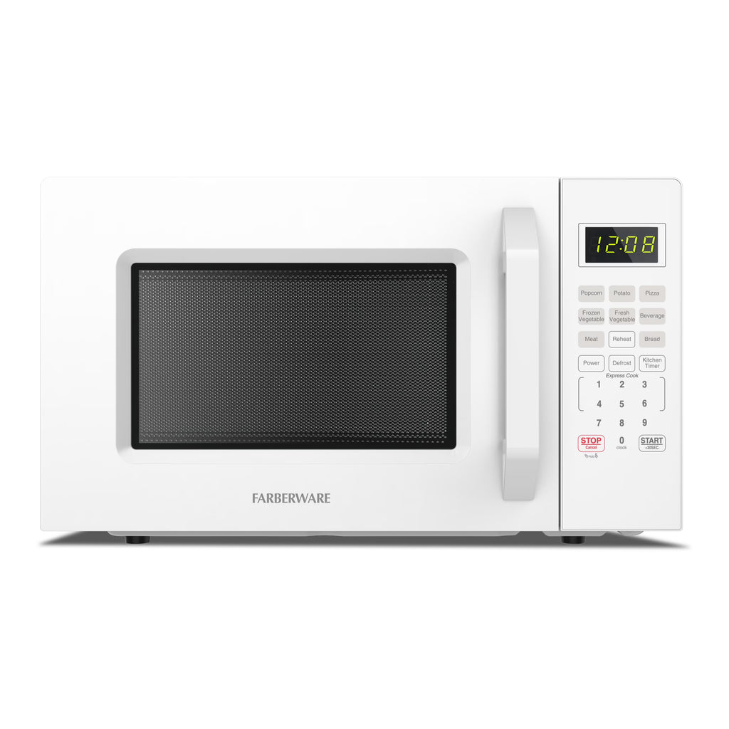 Farberware 1.1 Cu. Ft. 1000-Watt Compact Microwave Oven, Black