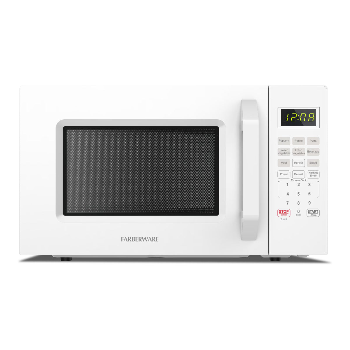 Farberware 1.1 Cu. Ft. 1000-Watt Compact Microwave Oven, Black