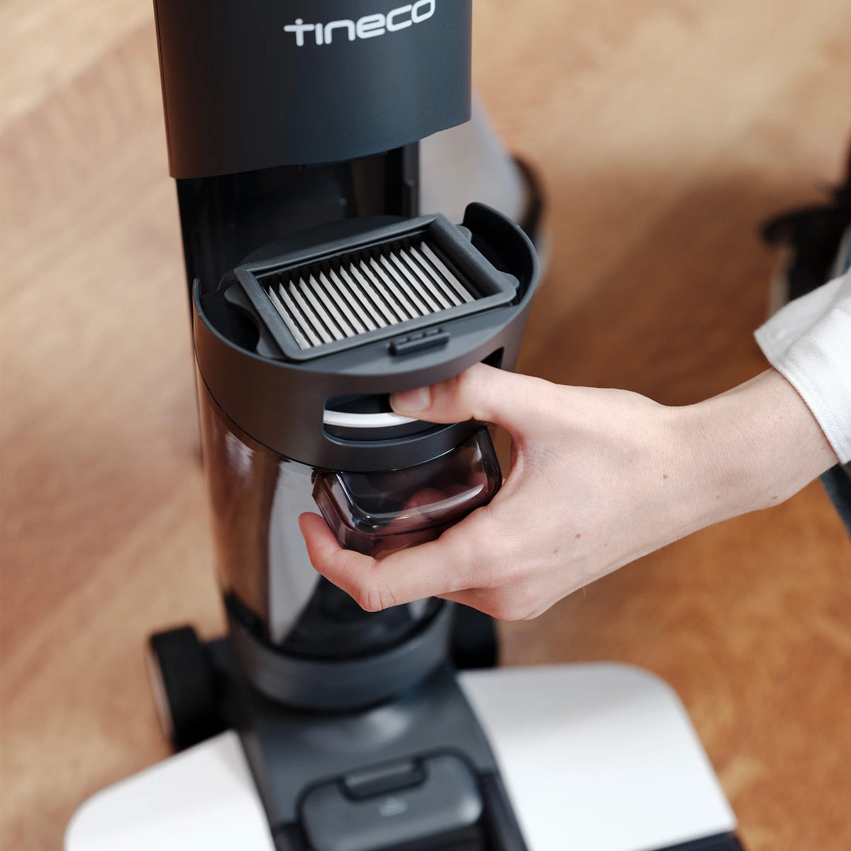 Tineco FLOOR ONE S2 Smart Cordless Wet/Dry Vacuum Cleaner and Floor Washer - Black