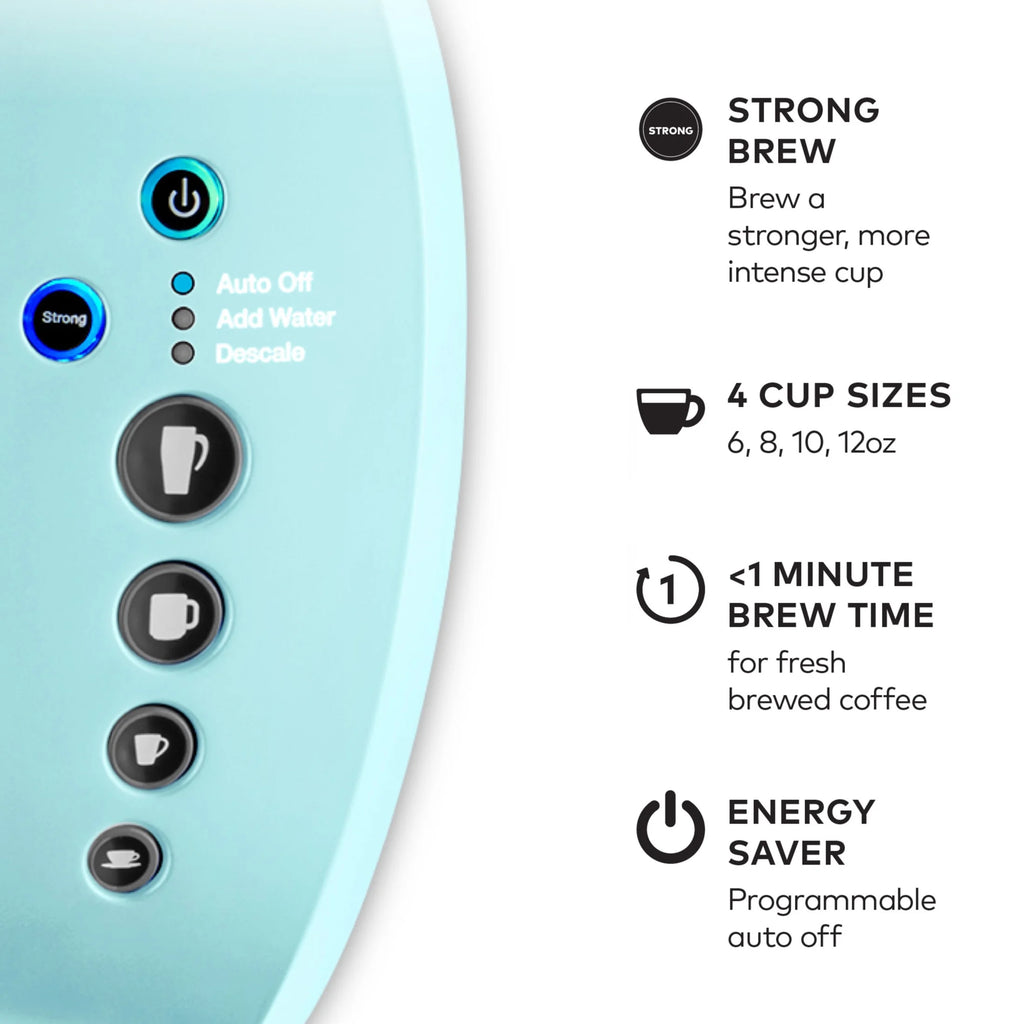 Keurig K-Select Single-Serve K-Cup Pod Coffee Maker, Matte White