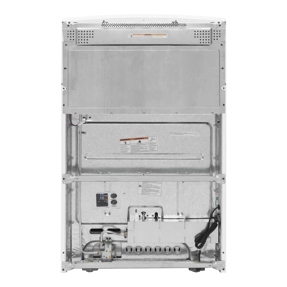 Brand New Amana® AGR6303MMW Gas Range with Bake Assist Temps, Dimensions 46" H x 30" W x 28" D, Weight 136lbs