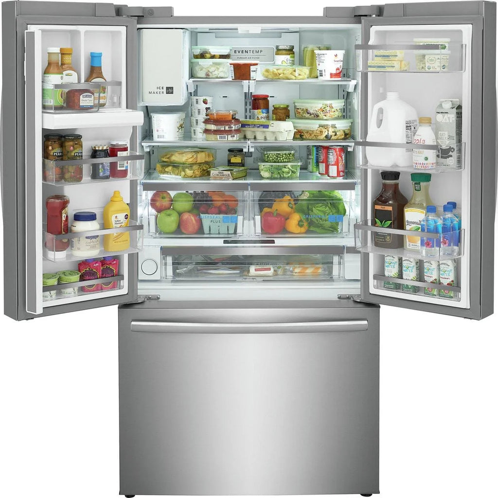 Frigidaire Gallery GRFC2353AF 22.6 Cu. Ft. Counter-Depth French Door Refrigerator, Stainless Steel