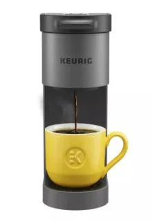 Keurig K-Mini Single-Serve K-Cup Pod Coffee Maker, Totally Gray