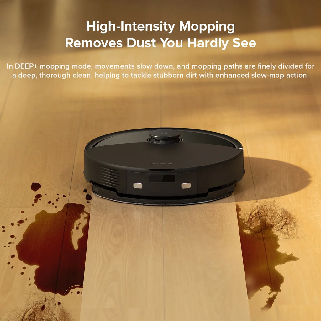 Roborock Q10 X5 Robot Vacuum and Mop Combo, 10,000 Pa Suction, Auto Mop Lifting, Reactive Tech Obstacle Avoidance, PreciSense LiDAR