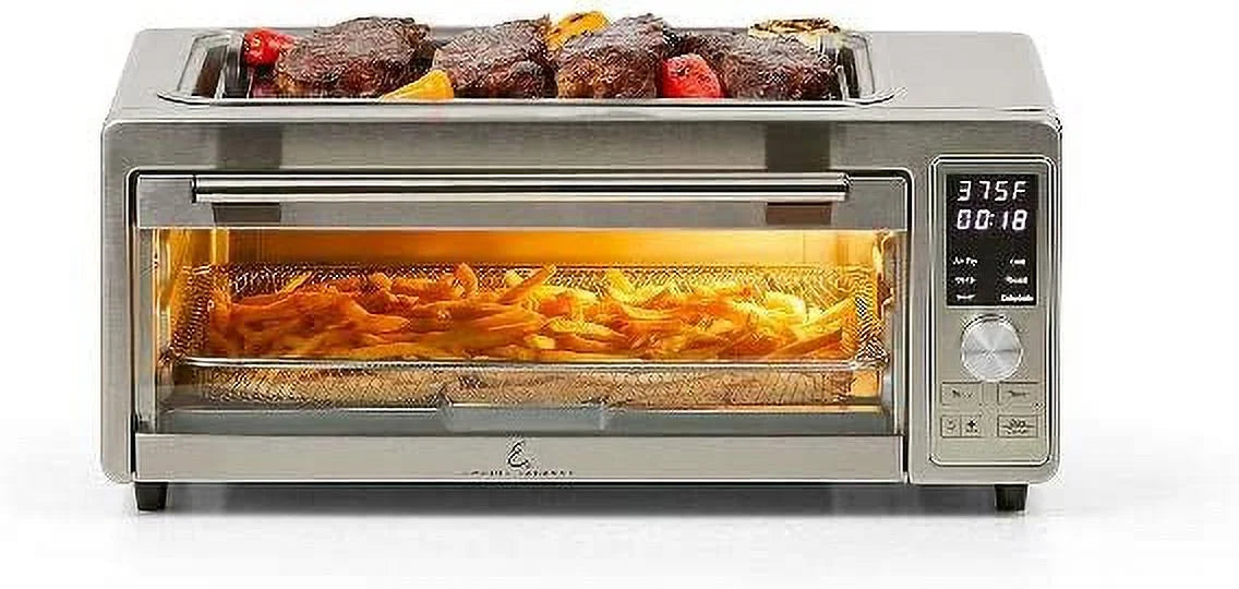 Emeril 4-00707-01 Power Grill 360, 6-in-1 Countertop Convection Toaster Oven