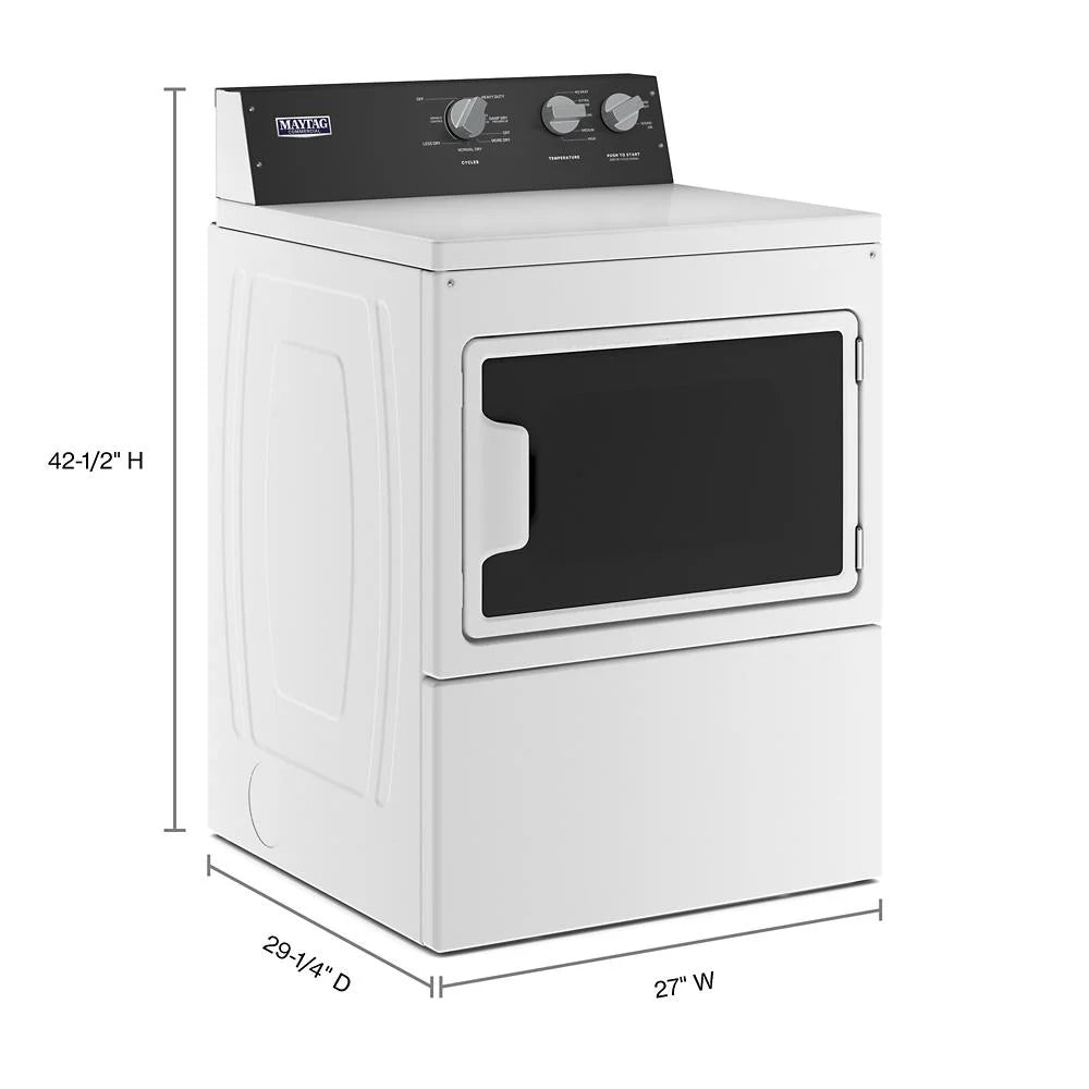 MAYTAG MEDP586KW commercial dryer