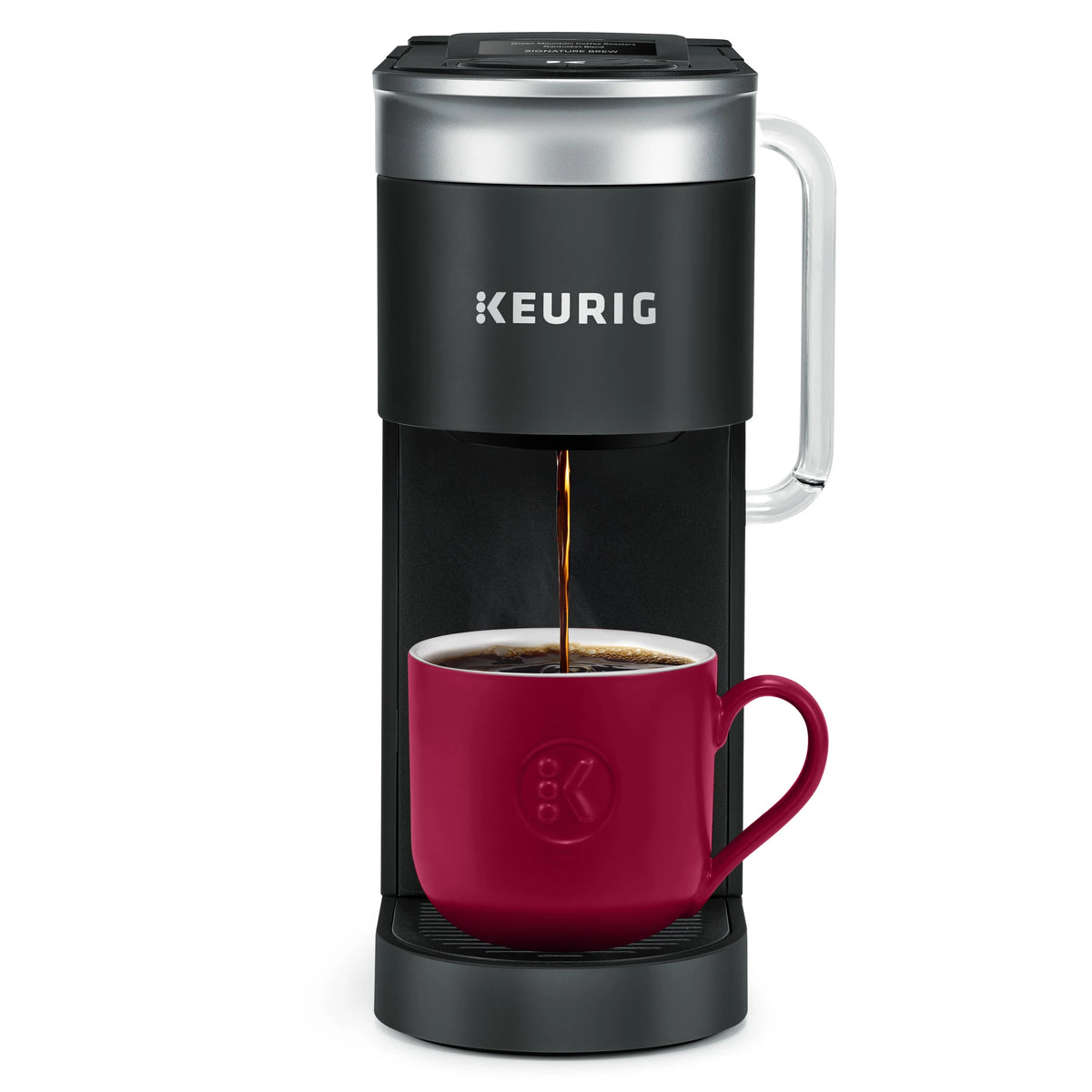 Keurig K-Supreme SMART Coffee Maker, MultiStream Technology, Brews 6-12oz Cup Sizes, Black