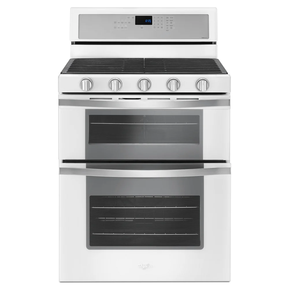 Whirlpool 30a?? 6.0 cu ft Gas Double Oven Range in Stainless Steel
