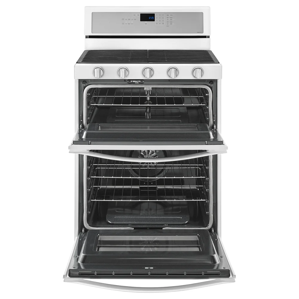Whirlpool 30a?? 6.0 cu ft Gas Double Oven Range in Stainless Steel
