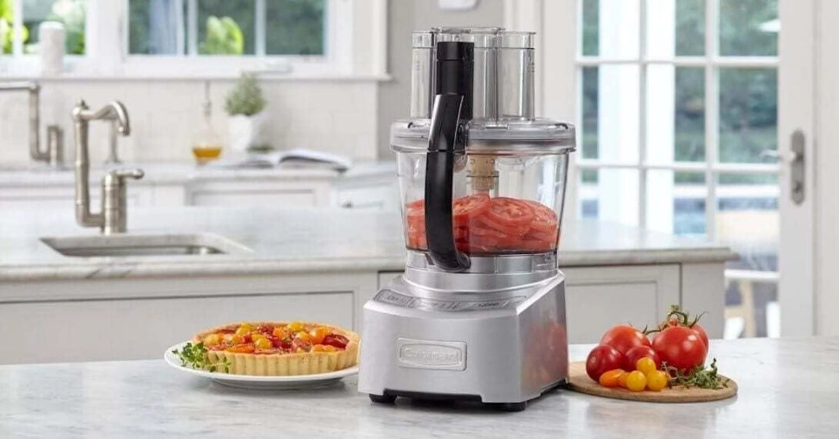 Restored Cuisinart CFP-24DCNPC Elite Collection 12 Cup Food Processor, Die Cast with Stainless Blades (Refurbished)