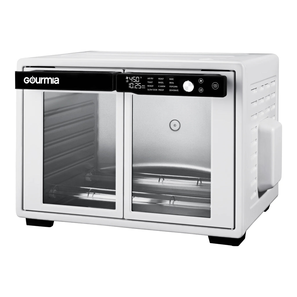 Gourmia 1700W 9-Slice Digital Toaster Oven Air Fryer, 12 Cooking Preset, 35L, Stainless Steel
