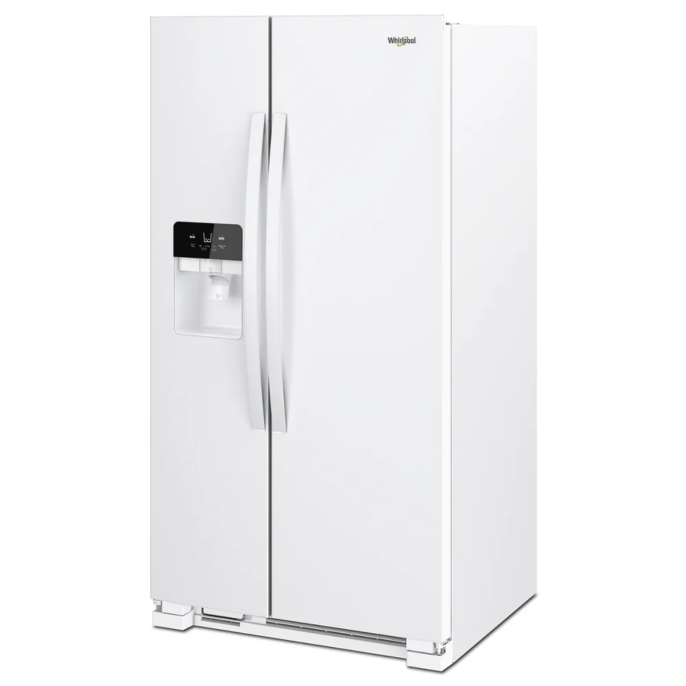 WHIRLPOOL WRS325SDHW side by side freestanding refrigerator