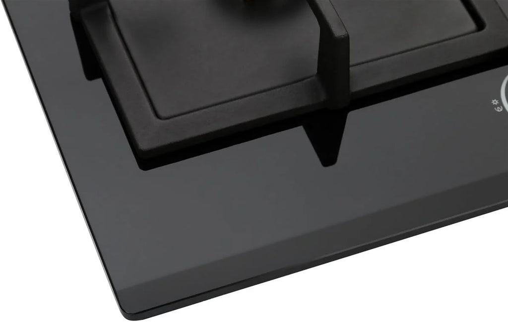 K&H 5 Burner 30 Inch Built-in LPG/Propane Gas Stove Top Glass Surface Cast Iron Cooktop UL/ETL Certified 5-GCW-LPG