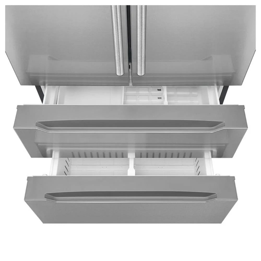 Cosmo 48" Double Oven Gas Range & Dishwasher & French Door Refrigerator Set