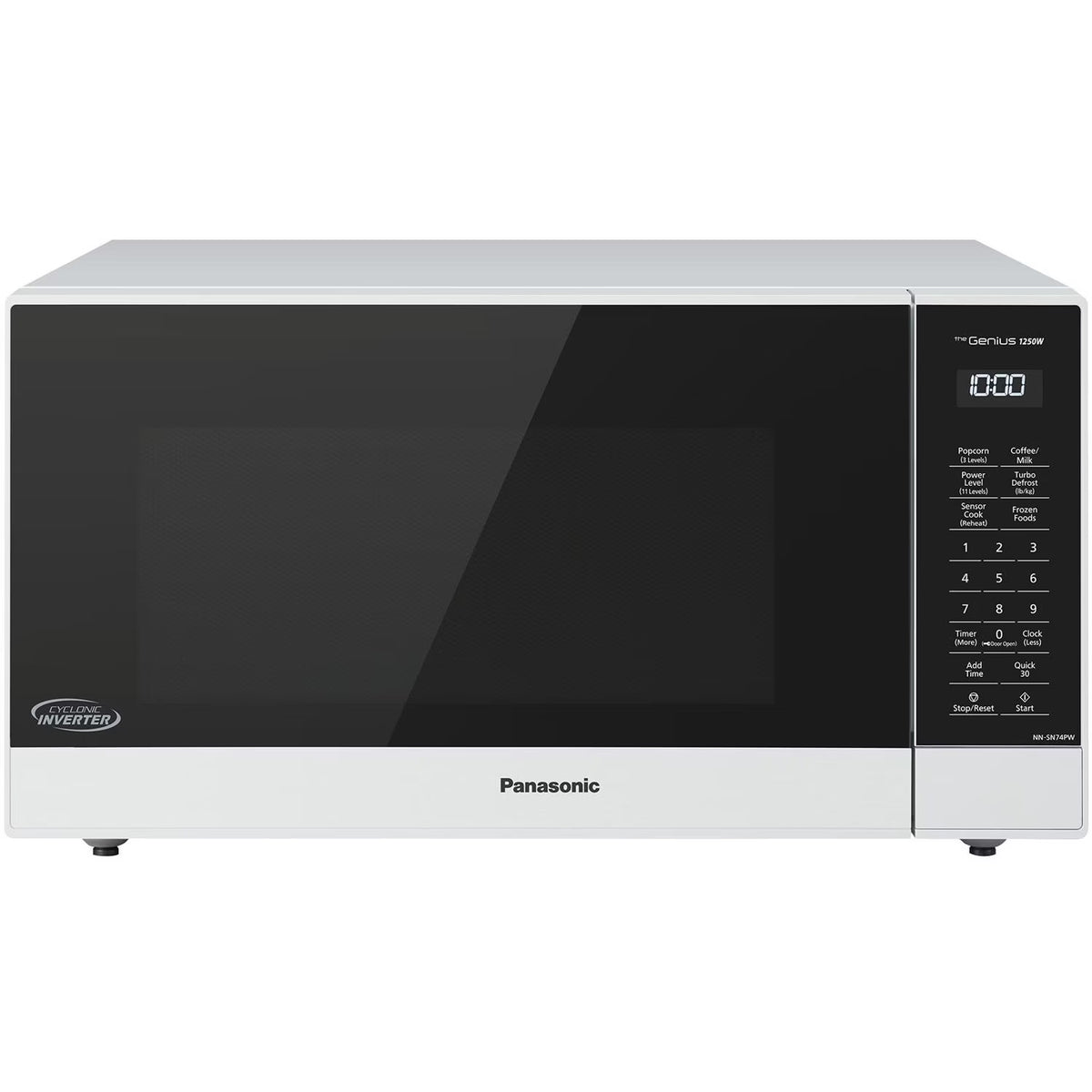 Panasonic 1.6-cu. ft. 1250W Countertop Microwave with Inverter Technology, Black NN-SN74PB