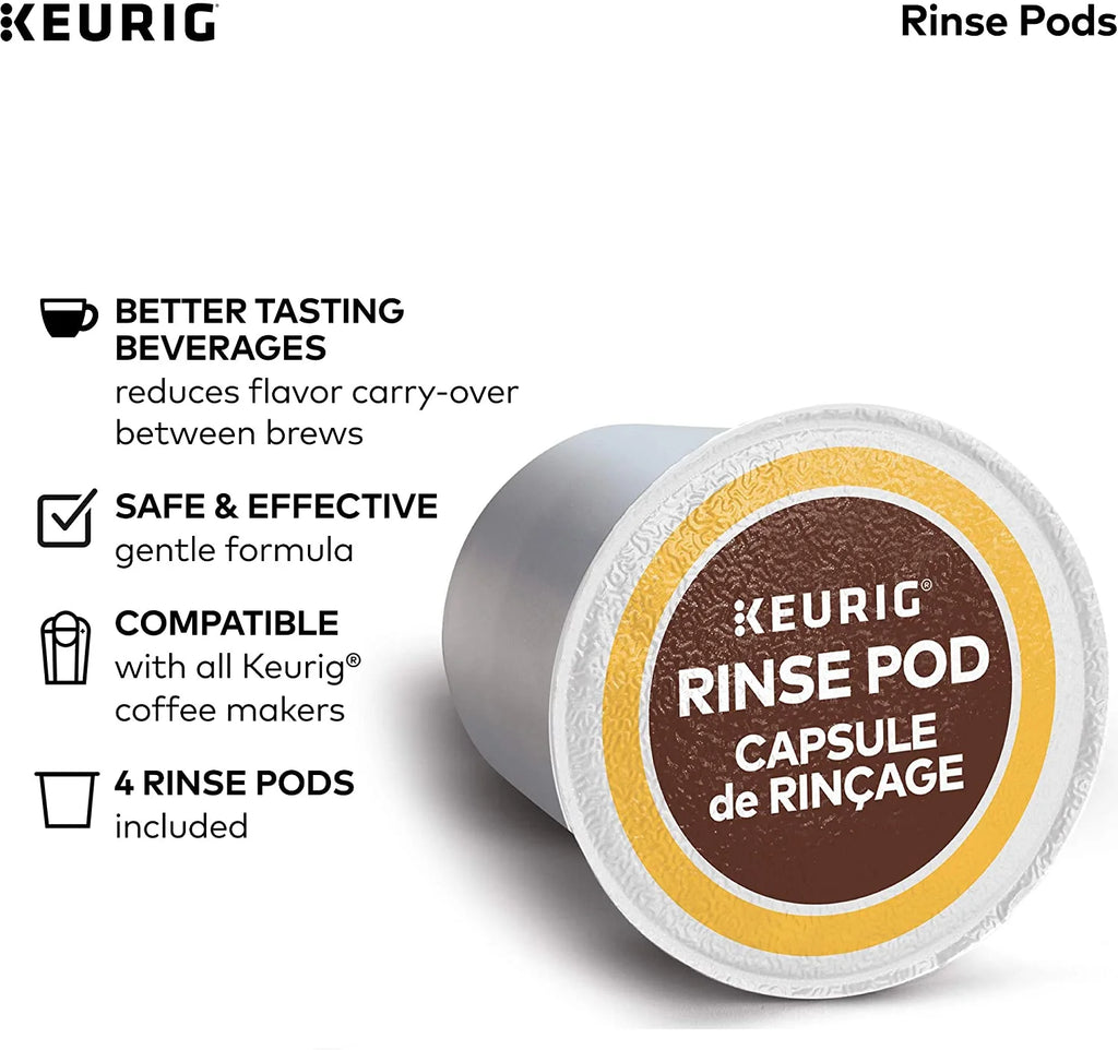 Keurig K-Elite Coffee Maker, Single Serve K-Cup Pod Coffee Brewer, With Iced Coffee Capability & 3-Month Brewer Maintenance Kit Includes Descaling Solution, Water Filter Cartridges & Rinse Pods