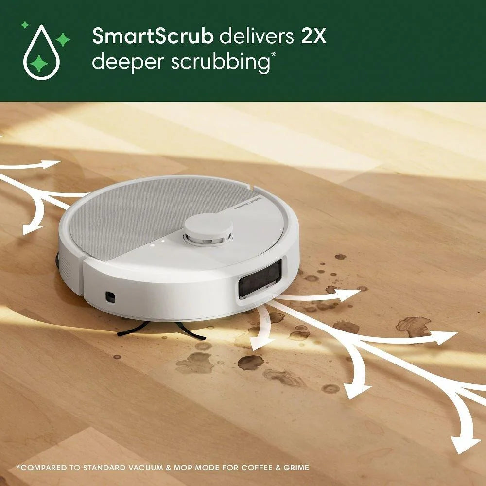 iRobot Roomba Plus 505 Combo Robot Vacuum & Mop + AutoWash Dock - WHITE EDITION