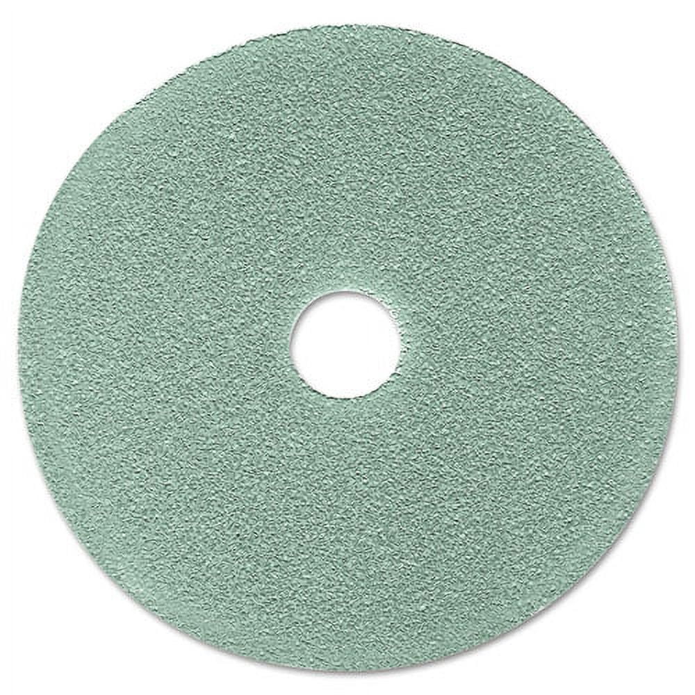 3M Ultra High-Speed Floor Burnishing Pads 3100, 27" Diameter, Aqua, 5/Carton -MMM20264