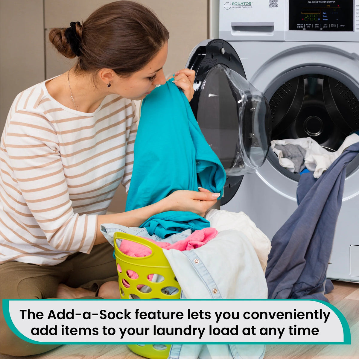 Equator Advanced Appliances Equator Fully Built-in All-in-One Combo Washer-Dryer Ventless