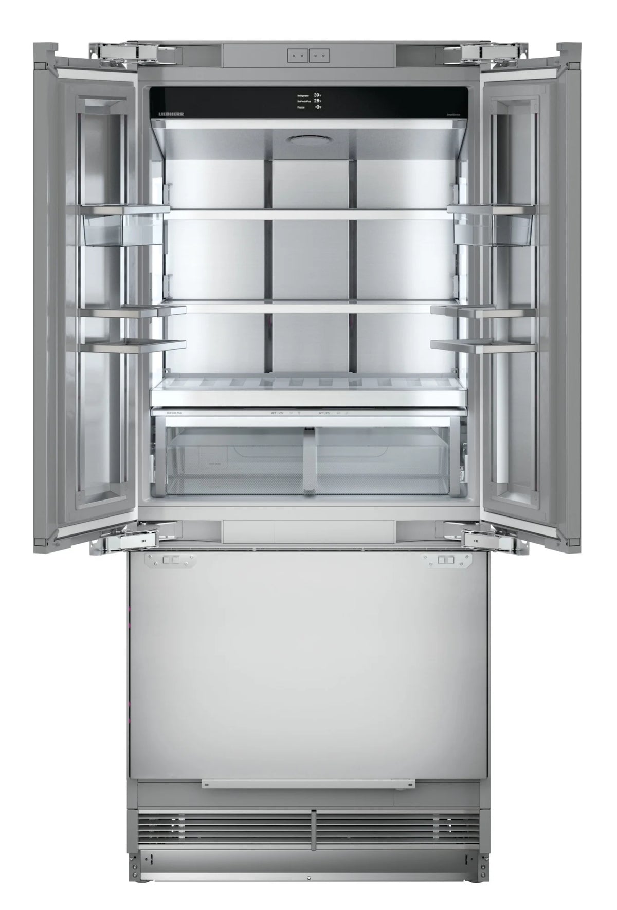 Liebherr Mcb-3652 Monolith 36" Wide 18 Cu. Ft. Energy Star Rated French Door Refrigerator