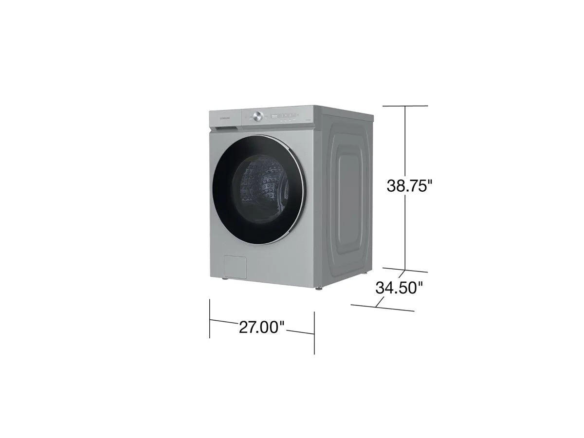 Samsung 27" Smart Front Load Washer w/ 5.3 cu ft Capacity, Wifi Enabeld, 25 Wash Cycles WF53BB8900AT