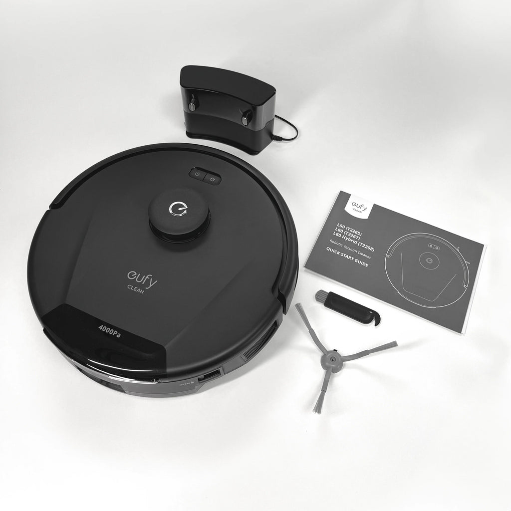 eufy Clean L50 with 4,000 Pa Ultra Strong Suction, Multi-floor Cleaning, BoostIQ�? Customizable Mapping T2265Z11, New