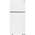 LG LTCS20020W 20.2 Cu. Ft. Top-Freezer Refrigerator - White