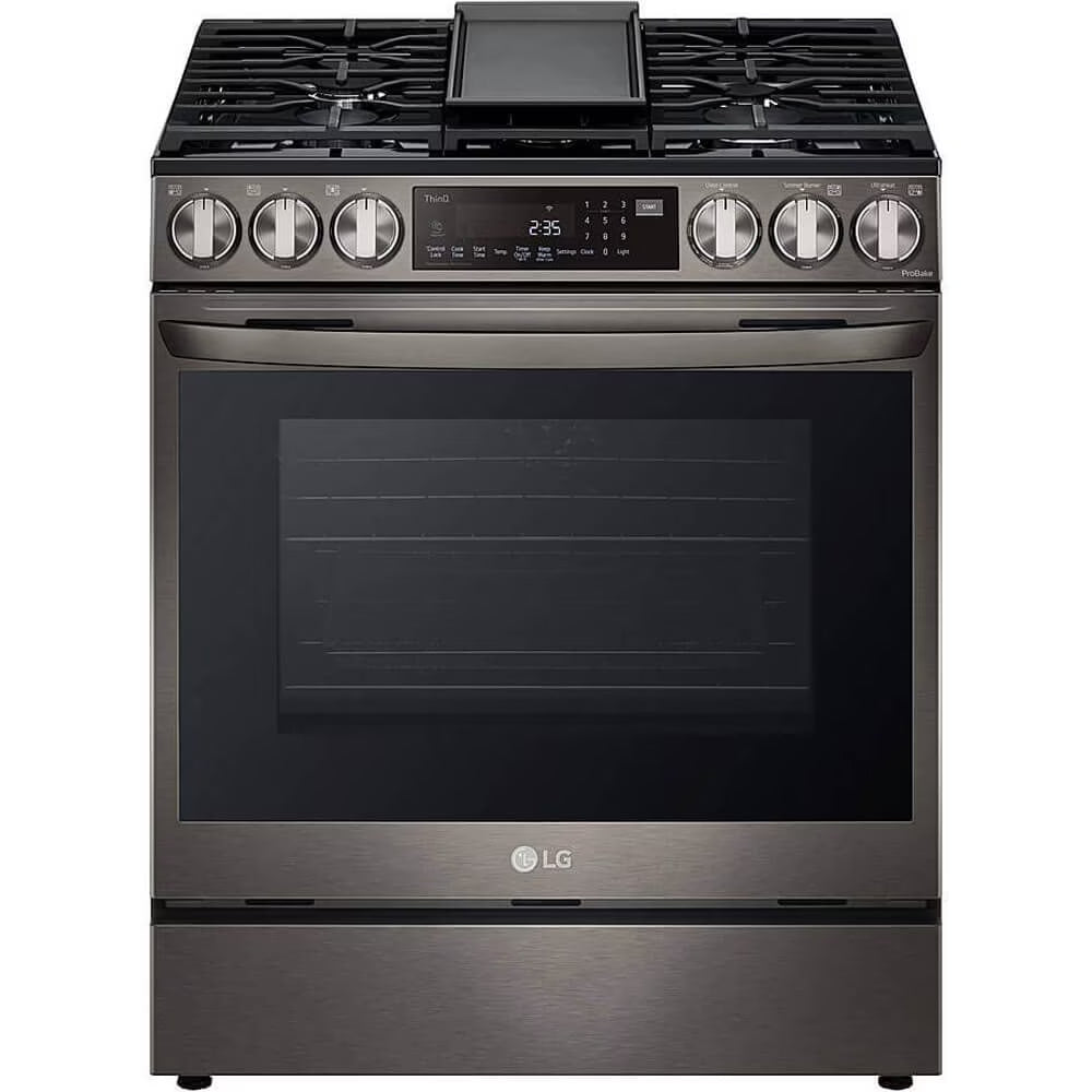 LG LSGL6335F slide in gas range