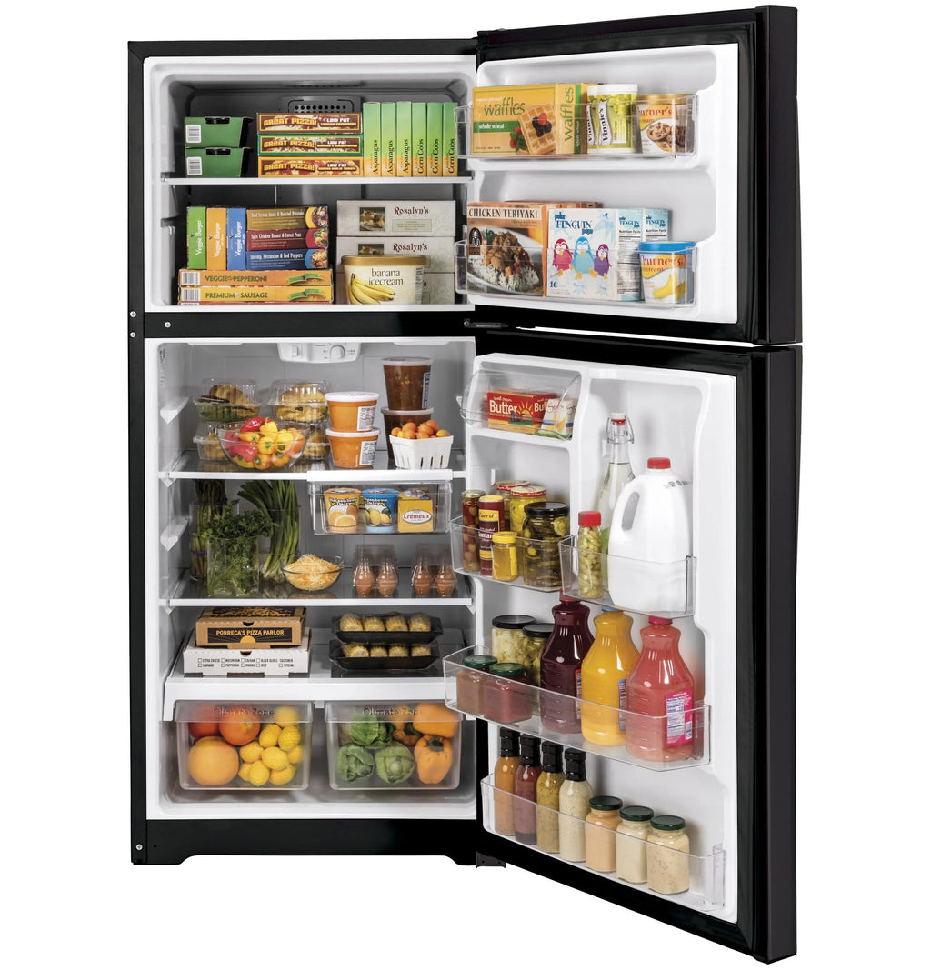 GE APPLIANCES GTS22KMNRDS top freezer freestanding refrigerator