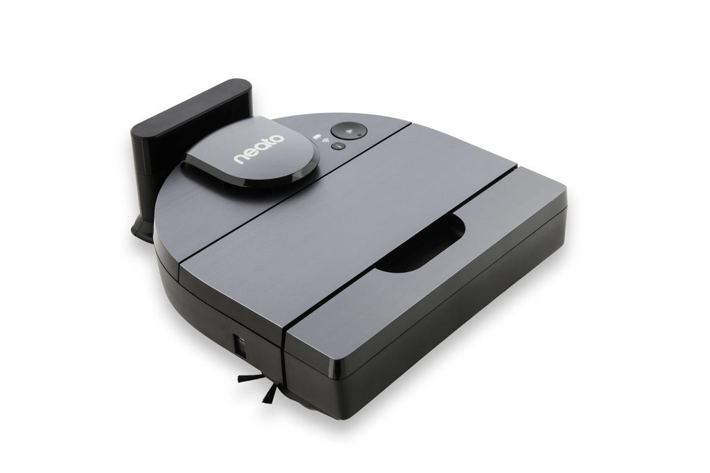 Open Box Neato D10 Intelligent Robot Vacuum Wi-Fi Connected with LIDAR Navigation in Silver