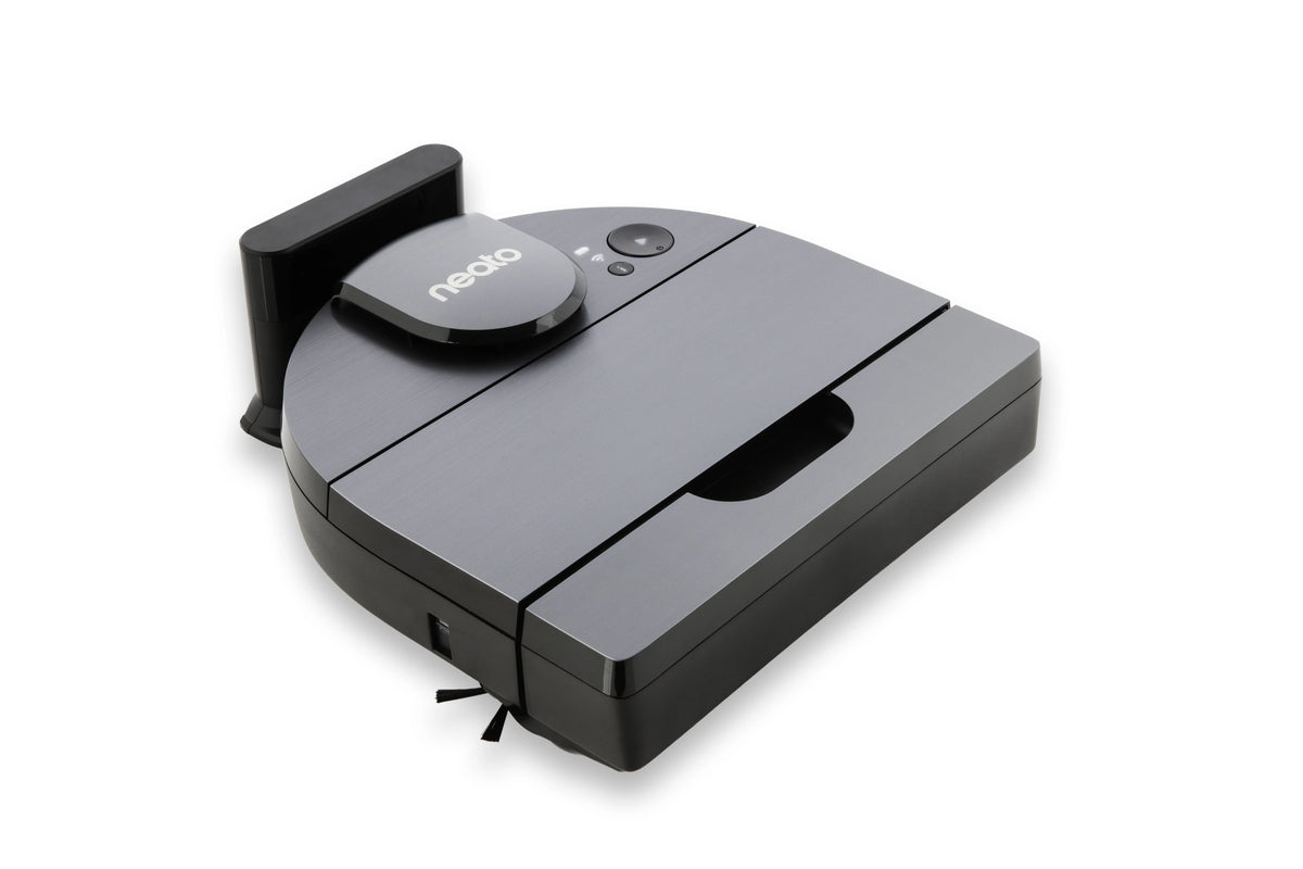Open Box Neato D10 Intelligent Robot Vacuum Wi-Fi Connected with LIDAR Navigation in Silver