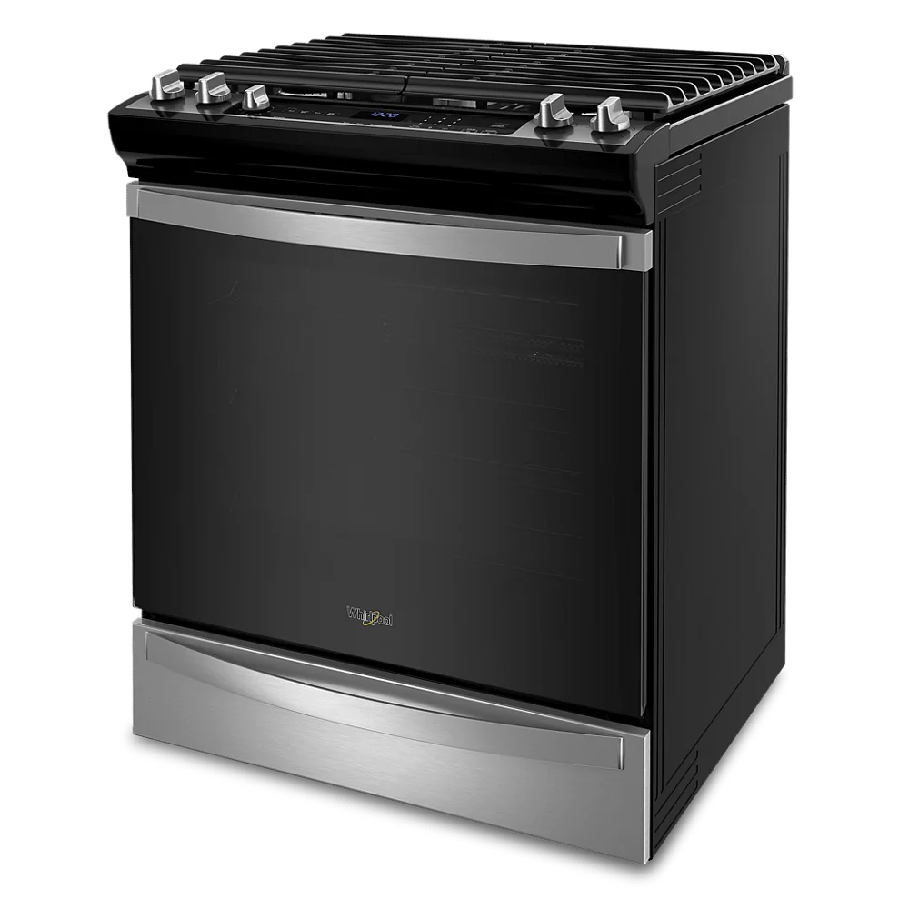 WHIRLPOOL WEG745H0LZ SLIDE IN GAS RANGE Stainless Steel