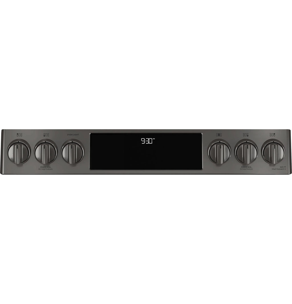 GE APPLIANCES PGS930BPTS slide in gas range