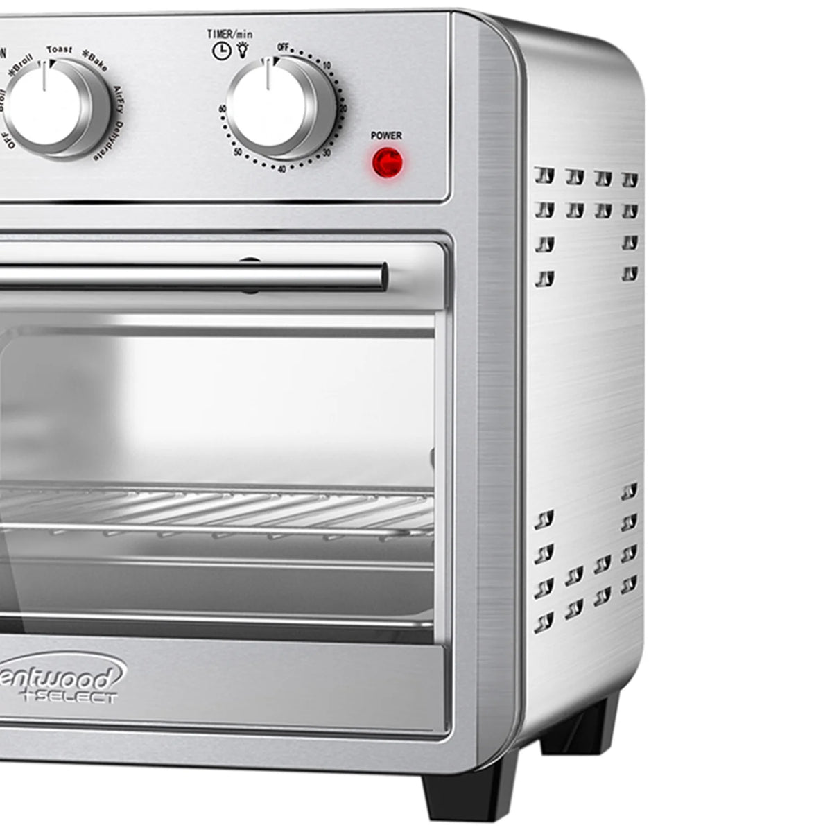 Brentwood Select 24-Qt. 1,700-Watt Stainless Steel Convection Air Fryer Toaster Oven