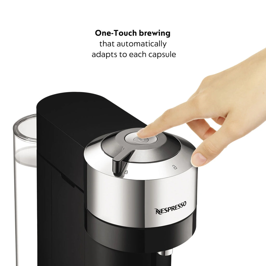 Nespresso Vertuo New Next Coffee and Espresso Maker by DeLonghi, Dark Gray, Single-Serve Brewers