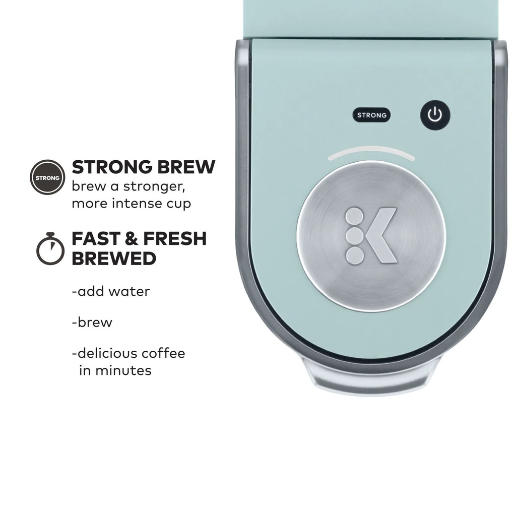 Keurig K-Mini Plus Single Serve K-Cup Pod Coffee Maker, Dusty Rose