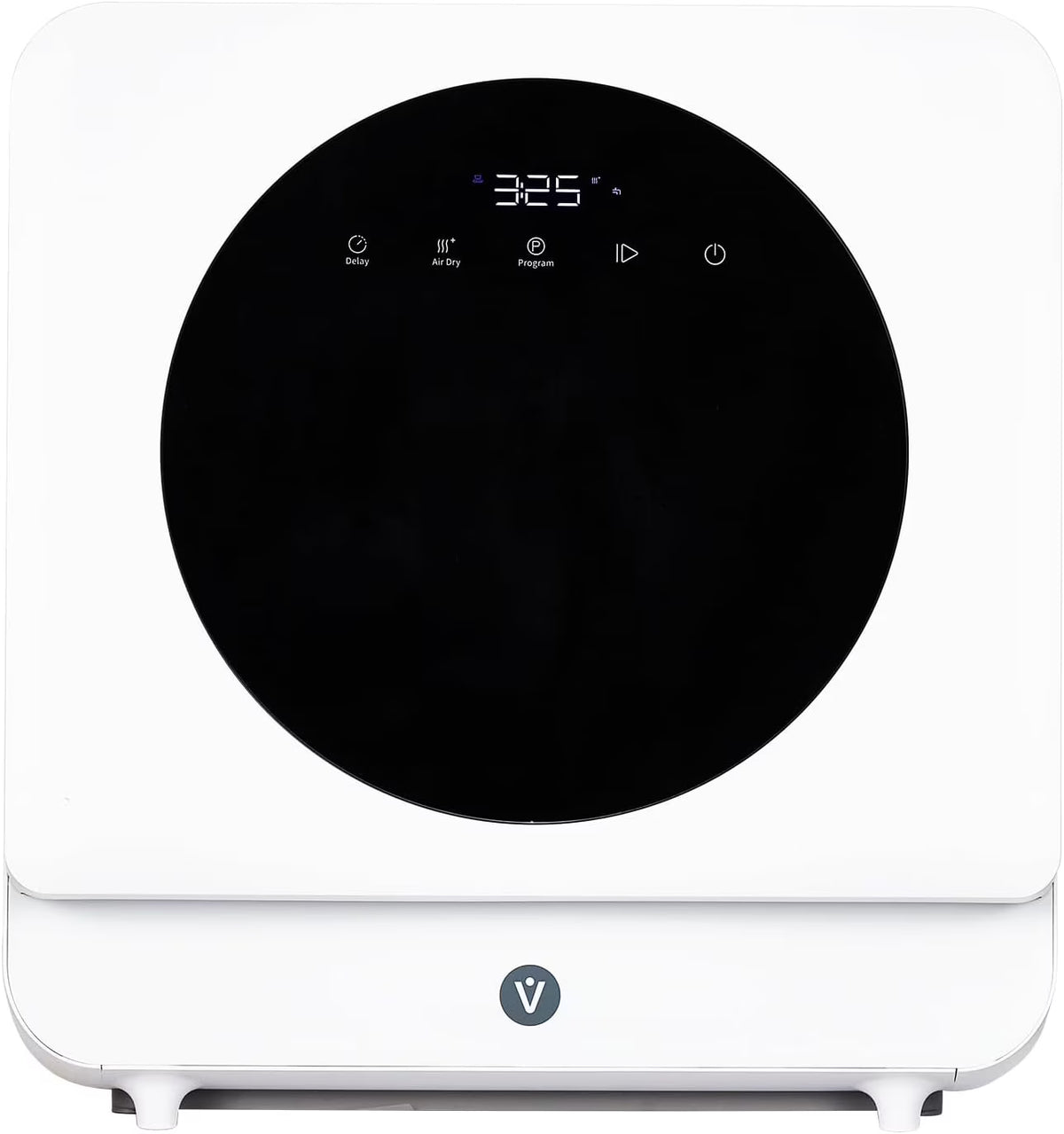Portable Dishwasher With Large Display Screen 2 In 1 Self-Priming Fresh Air Drying