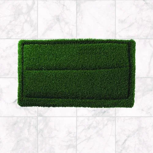 Americo TurfScrub Brush Floor Pad, 14 x 20, Green, 4/Carton