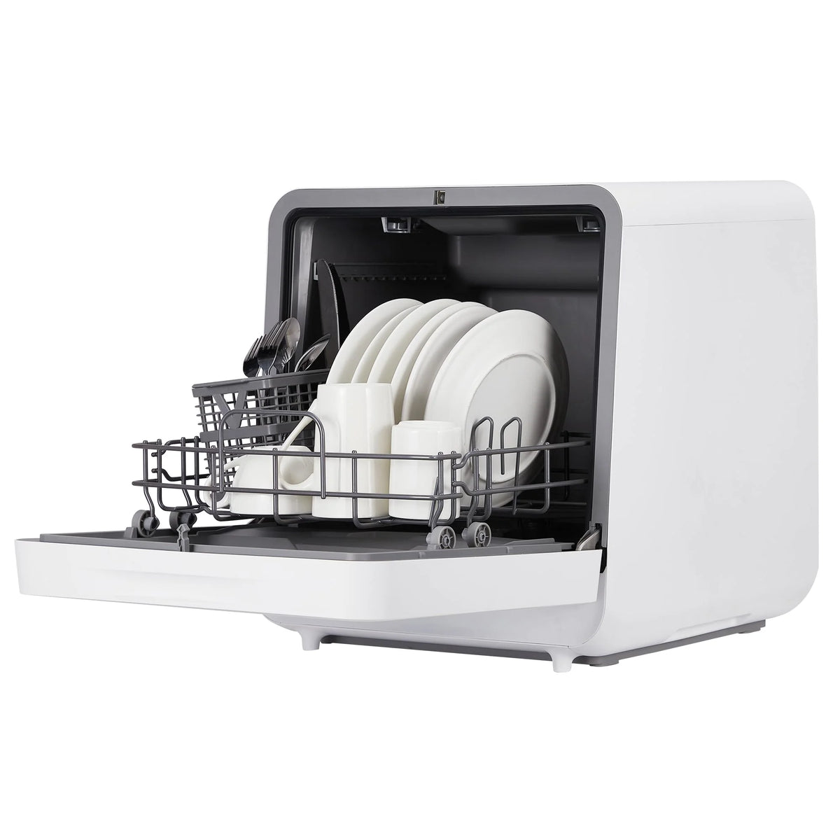 Riedhoff Portable Countertop Dishwasher with Large Display Dual Water Inlet Modes,72�� Hot Air Drying