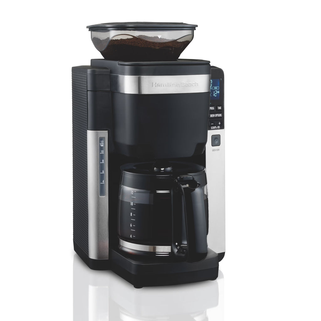 Hamilton Beach? Auto Grounds Dispensing Coffee Maker | Model# 45400