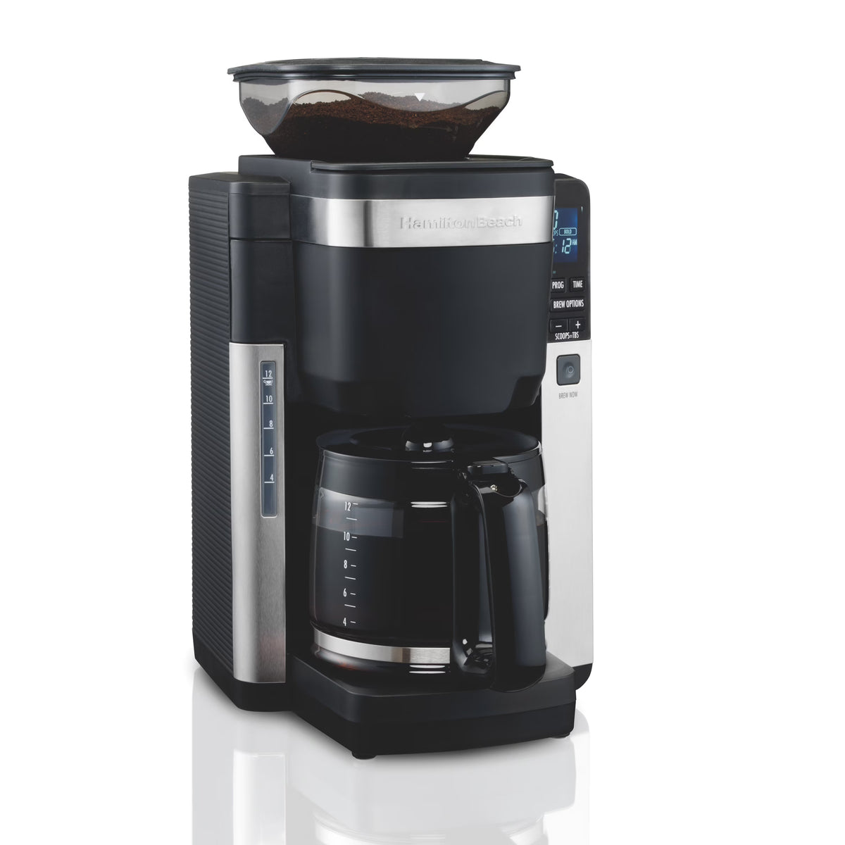 Hamilton Beach? Auto Grounds Dispensing Coffee Maker | Model# 45400