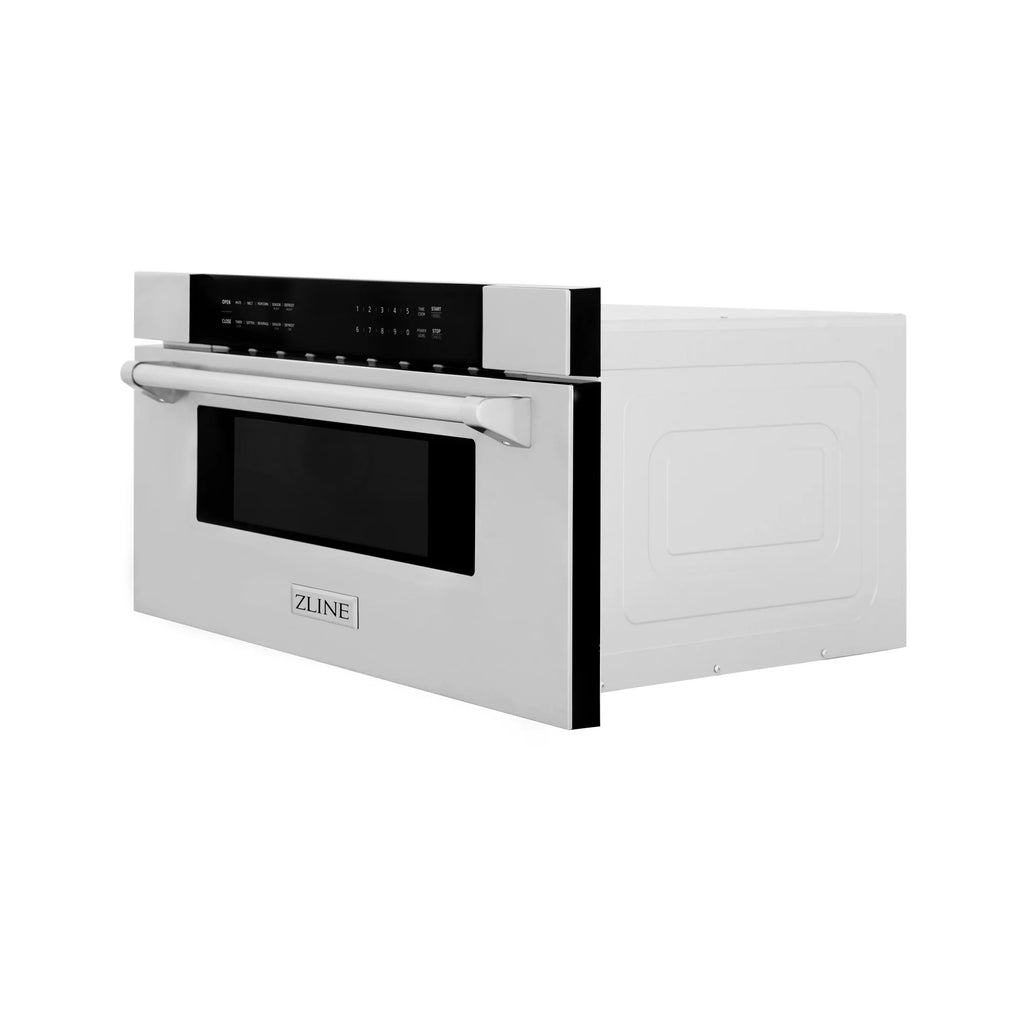 ZLINE 30" 1.2 cu. ft. Built-In Microwave Drawer in Stainless Steel