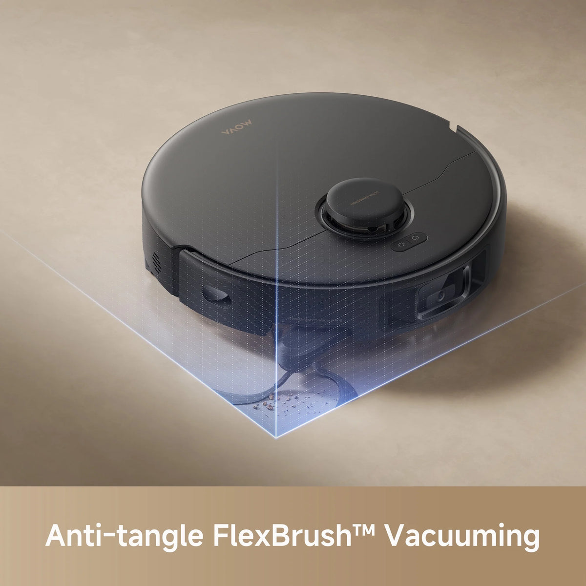 MOVA E30 Pro Plus Robot Vacuum, Anti-tangle DuoBrush, Auto Empty Base Station, Smart Carpet Cleaning