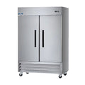 Arctic Air AF49 Two Section Reach-in Commercial Freezer - 49 cu. ft.
